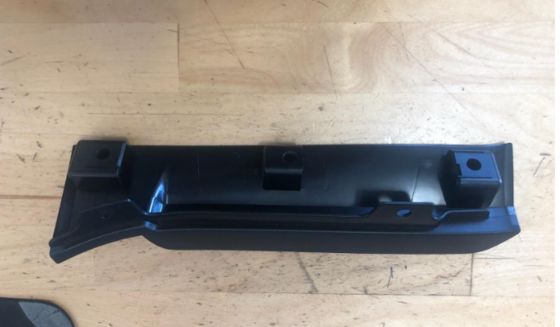 Αριστερό κάλυμμα τροχού για Tesla Model X 2015-2021 Μαύρο Πλαστικό