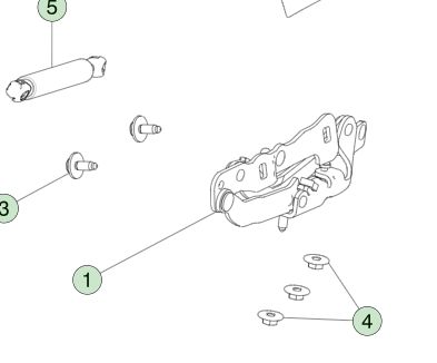 Το Tesla Model 3 2020 δεξί χέρι Τρακ Χινγκ 1092821-00-E