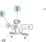 Συγκρότημα μεντεσέ πόρτας ανύψωσης αριστερού χεριού Tesla Model Y 1500494-00-C