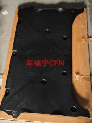 Μαύρη εμπρόσθια αεροφωτιστική ασπίδα για το Tesla Model S/X 2021 ABS πλαστικό