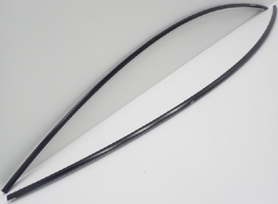 Μαύρο Εξωτερικό Λαστιχένιο Διακοσμητικό για Tesla Model 3 2017+ 212x26x5mm