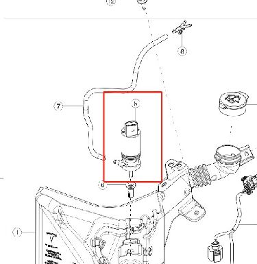 Πυροσβεστήρας Tesla Model 3/Y 1607953-00-A 12V DC 1,2-1,5 L/min