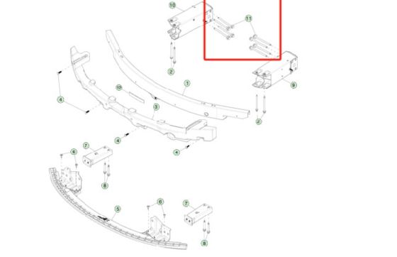 M10-1.5X157 HF Μπουλόνι για Tesla Model 3/Y - 1120775-00-A