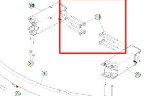 M10-1.5X157 HF Bolt για το Tesla Model 3/Y 1120775-00-A 1200MPa