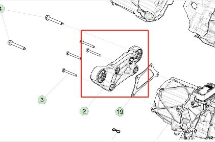 Tesla Model X Βραχίονας Αντίδρασης Ροπής 1500 N*m SDU-F 2015-2021
