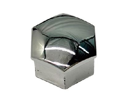 Ασημένιο κάλυμμα παξιμαδιού τροχού ABS για Tesla Model S/3, εσωτερική διάμετρος 22mm