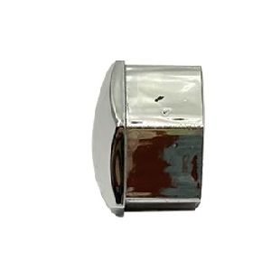 Ασημένιο κάλυμμα παξιμαδιού τροχού ABS για Tesla Model S/3, εσωτερική διάμετρος 22mm