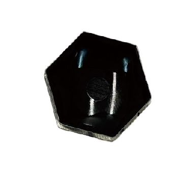 Ασημένιο κάλυμμα παξιμαδιού τροχού ABS για Tesla Model S/3, εσωτερική διάμετρος 22mm