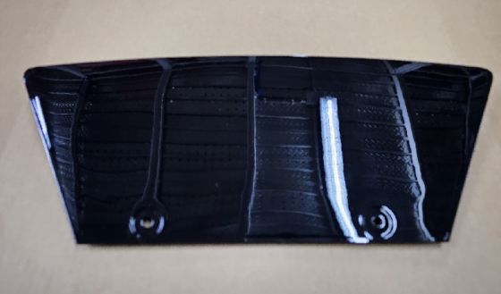 Κάλυμμα κοτσαδόρου πίσω προφυλακτήρα Tesla Model S 52x25x6cm Πλαστικό ABS