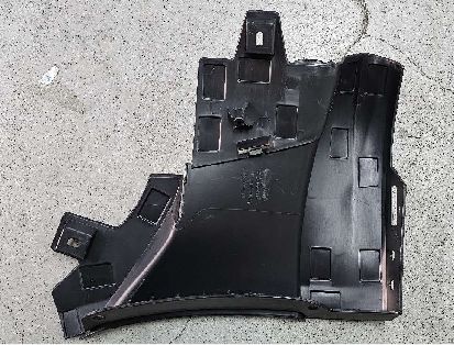 Tesla Model S 2021 Βάση προφυλακτήρα εμπρός αριστερά 43x35x10cm Μαύρο