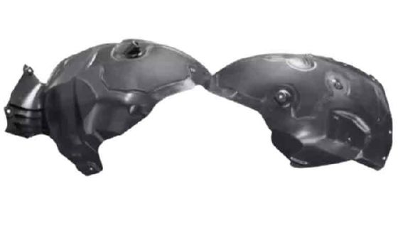 Tesla Model 3 2023+ Μπροστό αριστερό τροχό 170x80x35mm Μαύρο πλαστικό