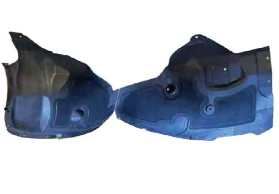 Tesla Model 3 2023+ Μπροστό αριστερό τροχό 170x80x35mm Μαύρο πλαστικό