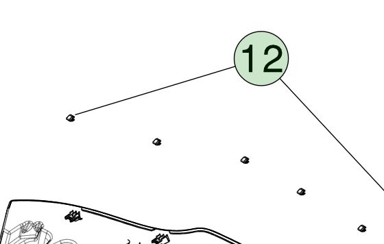 Κλιπ άκρου 6MM για το Tesla Model X Αριστερό χέρι 2R IB/OB Πλευρική Ασπίδα Συγκρότημα 1496105-00-B